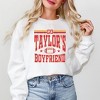 Simply Sage Market Women's Graphic Sweatshirt Go Taylor's Boyfriend Football - 2 of 3