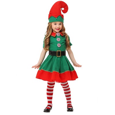 Homemade elf costume best sale