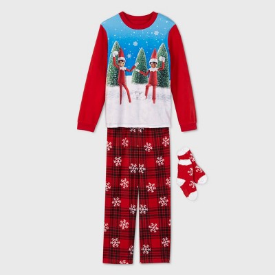 elf on the shelf baby pajamas
