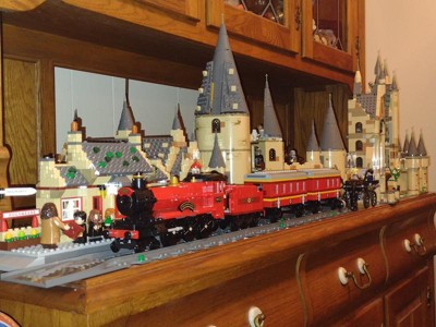 Lego Harry Potter Hogwarts Express & Hogsmeade Station Train Set 76423 ...