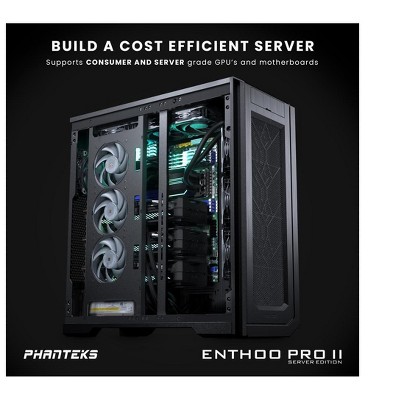 Phanteks Enthoo Pro 2 Server Edition Full Tower Computer Case PH-ES620PC_BK02