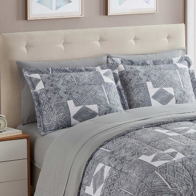 Сумки Sweet Home Collections 7pc Tulsa Bed-in-A- Printed Comforter Set - King — фото 3