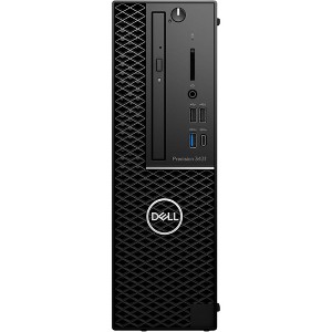 Refurbished: Dell Precision 3431 Desktop Intel Core i7-9700 3.00 GHz 16GB 256GB W11P WIFI - Manufacturer Refurbished - 1 of 3