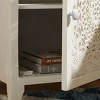 Regius 2 Shelf 1 Door Nightstand - NST5305 - White Washed - Safavieh - 2 of 4