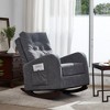 Single sofa reclining chair Japanese chair lazy sofa tatami balcony reclining sofa adjustable chair - 4 of 4