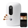 Geeni PetConnect Treat + Cam Smart Treat Dispenser 2K: USB Powered Automated Feeder - 2 of 4