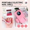 SAVILAND 40,000RPM Electric Nail Drill Kit: 13 Professional Bits for Manicure/Pedicure-Salon Pink - 4 of 4