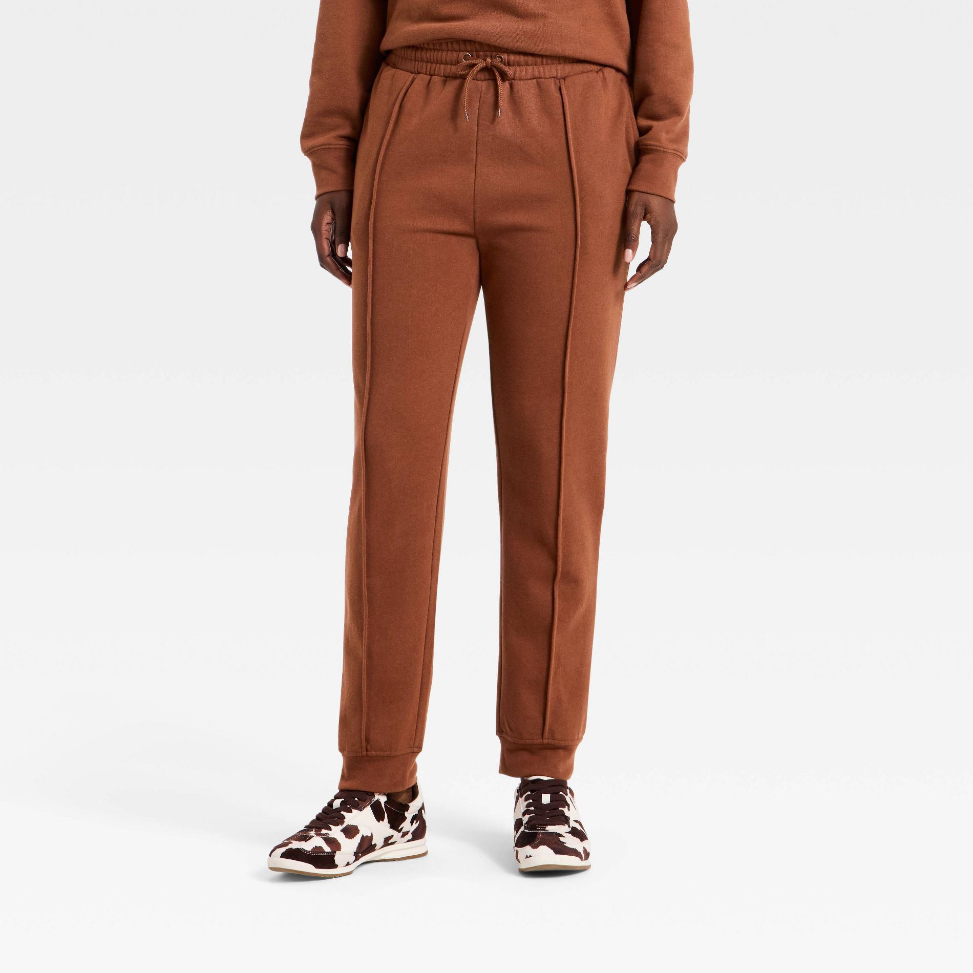 Black History Month Legendary Rootz Women's Blueprint Joggers - Brown