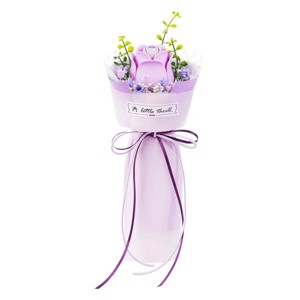 ROBOTIME 3D Puzzles, Puzzle Model Building with branches and floral patterns, for Adults Creative Gift, Purple, 3.5"*3.5"*11" - 1 of 4
