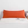 2 Pack Brushed Microfiber Body Pillowcases, Super Soft Body Pillow Cover with Envelope Closure - NTBAY - 4 of 4