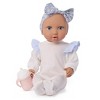 LullaBaby Baby Doll with Blue Eyes Floral Dress and Pajama Set - 4 of 4