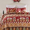 Gingerbread Lane Reversible Quilt Set - 3 of 4