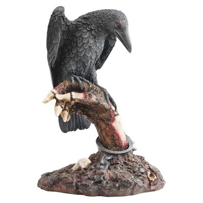 Design Toscano The Raven's Perch Zombie Statue : Target