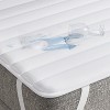 Gracie Mills Nigel Plush Channel Quilted Microfiber Sofa Bed Mattress Pad - 3 of 4