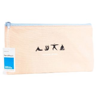 Namaste All Day Sloth Pencil Pouch Pink - Room Essentials™