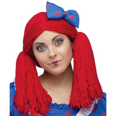 red wig halloween costume