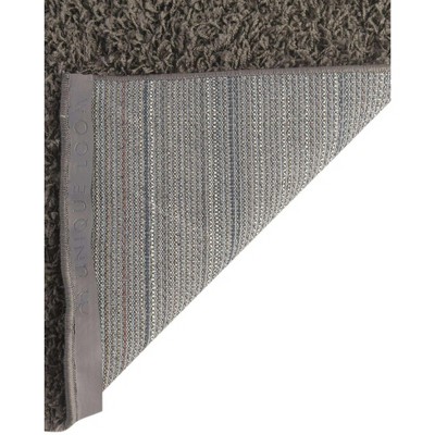 Graphite Gray 6' x 9' Rectangular Synthetic Shag Rug