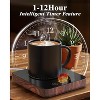 FAAYFIAN Coffee Mug Warmer for Desk with Auto Shut Off, Cup Warmer with 3 Adjustable Temp Settings & 12H Timer for Coffee, Tea & Milk - 2 of 4