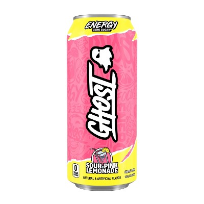 Ghost Energy Sour Pink Lemonade Energy Drink - 16 fl oz Can