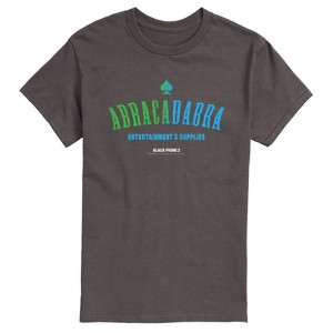 Men's The Black Phone Abracadabra Logo Short Sleeve Graphic T-Shirt - Charcoal - X-Large - 1 of 4