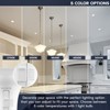 Luxrite BR20 LED Flood Light Bulb, 7W CRI 90 (78 Watt Equivalent), 5CCT 2700K-5000K, Dimmable, 550 Lumens, UL Listed, E26 Base 12 Pack - 2 of 4