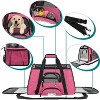 PetAmi Airline Approved Pet Carrier for Cat Dog, Soft Sided Travel Supplies Accessories, Ventilated Carrying Bag Kitten Puppy - 3 of 4