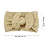 Unique Bargains Girl's Soft And Breathable Solid Bow Headbands 6.10"x3.35" 1 Pc - 4 of 4