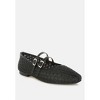 Warena Pin Buckle Strapped Ballerinas Women - 2 of 4