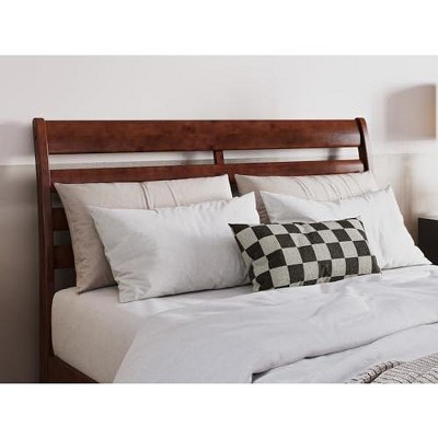 AFI Furnishings Savannah Full Solid Wood Headboard with Attachable Charger in White
