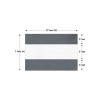 Covers&All Outdoor Clear Panel Curtain, Outdoor Curtains for Patio, Waterproof & Weather Resistant Tarp - 2 of 4