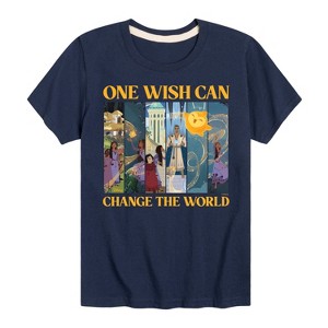 Boys' - Disney - One Wish Can Change The World Short Sleeve Graphic T-Shirt - 1 of 4