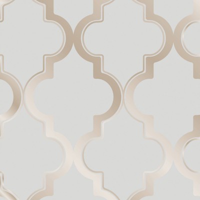 Tempaper Marrakesh Self-Adhesive Removable Wallpaper Bronze/Gray
