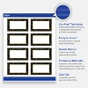 Avery Rectangle Postcards, Black with Gold Pattern, 4" x 6" - 3 of 4