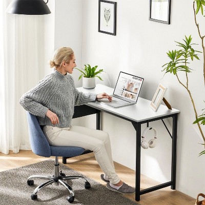 31-63" Game Computer Desk with Storage, Home Office Simple Style PC Table for Youth Student Adult, Monitor Stand, Modern Work-The Pop Home