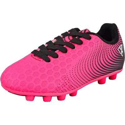 Vizari Kid's Stealth Firm Ground Outdoor Soccer Shoes - Pink/black - 13 ...
