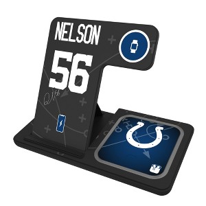NFL Indianapolis Colts Players Game Tactic 15-Watt 3 in 1 Charging Station - 1 of 4