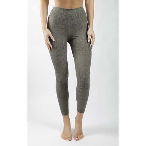 Yogalicious - Women's Carbon Lux High Waist Elastic Free 7/8 Ankle Legging  : Target