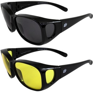 2 Pairs of Birdz Eyewear Peacock Safety Glasses - 1 of 4