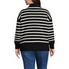 Lands' End Women's Drifter Cotton Quarter Zip Pullover Sweater - 2 of 3