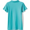 Lands' End School Uniform Kids Short Sleeve Feminine Fit Interlock Polo Shirt - 4 of 4