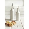 Portmeirion Sophie Conran Oil & Vinegar Drizzler Set, 10.5 Inch Pourer & 9 Inch Dispenser, Fine Porcelain White Bottles, Dishwasher Safe - 4 of 4