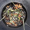 Petromax Cast Iron Fire Skillet for Kitchen or Camping, Pre-Seasoned Cookware for Campfire or Home Oven and Stove, Conducts Heat Evenly, Long Handle - 3 of 4