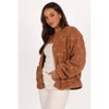 Petal and Pup Womens Lasky Flower Pattern Button Down Jacket - 2 of 4