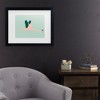 Trademark Fine Art - Annie Warren  Sherbet Flamingos Ii Matted Framed Art - 2 of 4