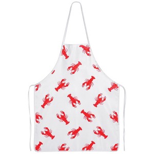 Beistle Crawfish Fabric Novelty Apron, (1/Pkg) Multicolored - 1 of 3
