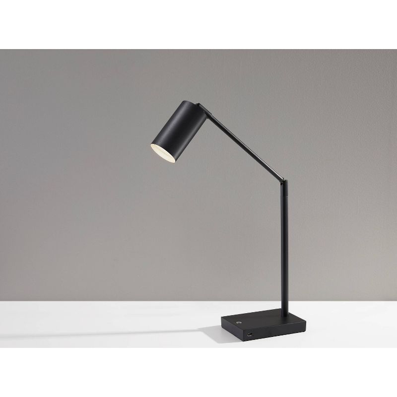15.5&#34; x 32.5&#34; Colby Desk Lamp (Includes LED Light Bulb) Black - Adesso, 3 of 15