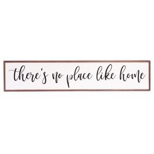 VIP Wood 42 in. White No Place Like Home Wall Sign - 1 of 3