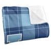 Upper Iowa University Campus Plaid Spirit Silky Touch Super Soft Throw Blanket 50x60 - 3 of 4