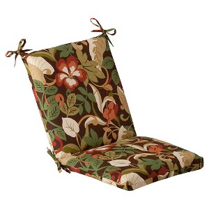 Outdoor Chair Cushion - Brown/Green Floral