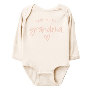 The Juniper Shop Pass Me To Grandma Long Sleeve Bodysuit - 1 of 4